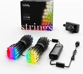 Twinkly TWS250SPP-BEU - LED RGB ghirlandă de Crăciun pentru exterior 250xLED 23,5m IP44 Wi-Fi