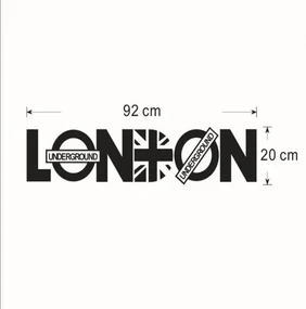 Sticker perete London