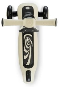 KINDERKRAFT - Trotinetă 2în1 pentru copii HALLEY Stone white