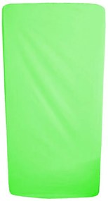 Cearceaf verde cu elastic pentru saltea 60 x 85 cm