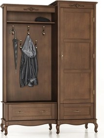 Set lemn masiv pentru Hol Seraphia, 150 × 52 × 207 cm