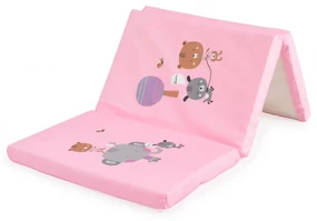 Saltea pliabila Moni 120x60x5cm Friends Pink
