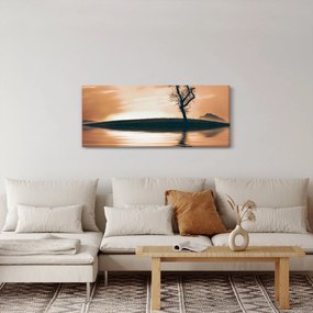 Tablou - Copaci pe insulă (120x50 cm)
