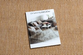 Covor sisal Floorlux rotund 20014 greacă mais si coffee