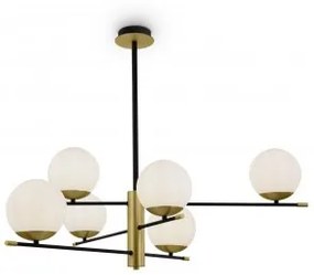 Lustra moderna 6 becuri E14 MOD048PL-06G NOSTALGIA Maytoni