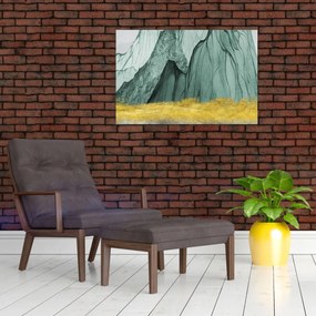 Tablou - Munții Smarald N⁰3 (90x60 cm)