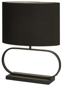 Veioza/Lampa de masa decorativa Sleek negru