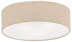 Plafonieră bej cu abajur textil ø 60 cm Thor – Fischer &amp; Honsel