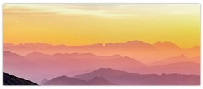Tablou cerul colorat (120x50 cm)