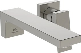 Baterie lavoar incastrata Ideal Standard Atelier Extra 210 argintiu Silver Storm fara corp ingropat