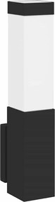 vidaXL Lumină de perete pentru exterior Negru 10.5 x 6 x 33 cm