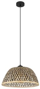 Lustră pe cablu COLLY 1xE27/15W/230V bambus Globo 15767H1