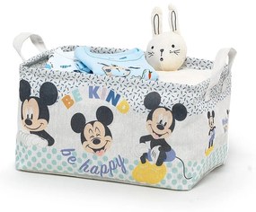 Cutie de depozitare din material textil pentru copii Domopak Disney Mickey, 32 x 23 x 19 cm