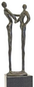 Statueta bronz "Multumesc" S