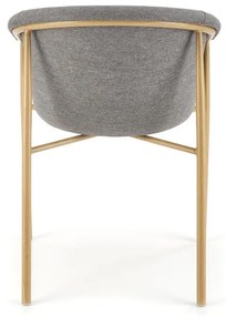 Scaun de bucaterie Lester, gri
