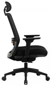 Scaun de birou Cantaron Plus, negru