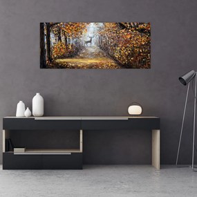 Tablou - Spiritul pădurii (120x50 cm)