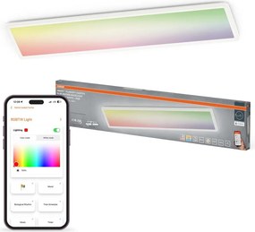 Osram -LED RGBW cu dimmer pentru baie plafonieră SMART+ PLANON LED/40W/230V Wi-Fi IP54 alb