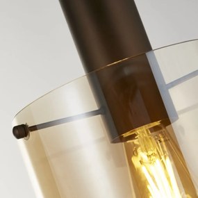 Pendul, Lustra suspendata moderna Sweden moca, chihlimbar