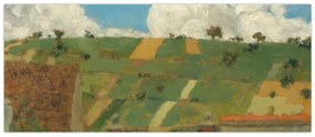 Tablou - Edouard Vuillard, Landscape of the Ile de France, reproducere (120x50 cm)