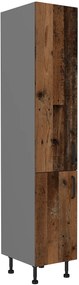 Dulap bucătărie pentru alimente Oldie 40 DK-215 2F (Antracit + Old style). 1049658