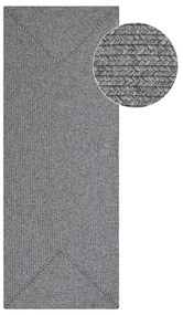 Covor gri de exterior 200x80 cm - NORTHRUGS