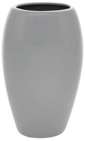 Vază ceramică Jar1, 14 x 24 x 10 cm, gri