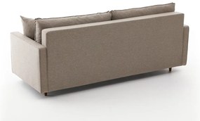 Canapea trei locuri Evelyn (Crem). 1073293