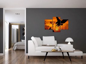 Tablou cu silueta prădătorului (90x60 cm)