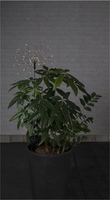 Decorațiune solară LED cu diode albe pentru exterior Star Trading Firework, înălțime 100 cm