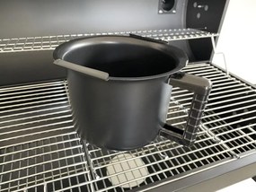 Grătar multifuncțional cu afumătoare + rotisor electric KRISTEN