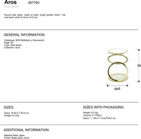 Masuta laterala design ultra-modern Aros SV-287760
