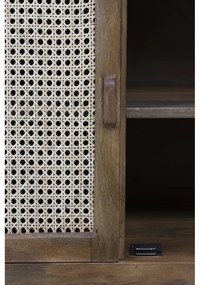 Comodă maro din lemn de mango 88x84 cm Nipas – Light &amp; Living