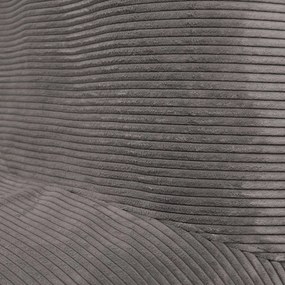 Fotoliu bean bag crem cu tapițerie din catifea reiată Sofa Tube – SLOWDOWN