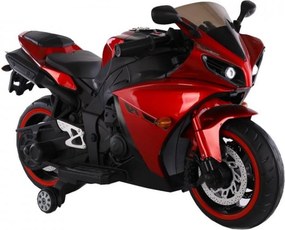 Motocicleta Electrica cu Acumulator Pentru Copii NOVOKIDS™ Aspen Premium Motor, 3-6 ani, max 30 kg, Cu Melodii si Lumini Frontale, MP3 , Roti