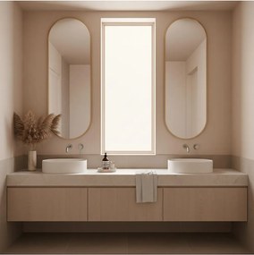 Baterie lavoar incastrata Rea Clif crom periat