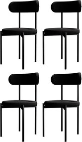 Set masa Onita bucatarie  rotund cu 4 scaune 90 cm