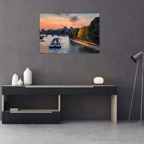 Tablou - gondole italiene (90x60 cm)