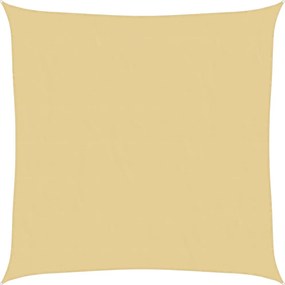 vidaXL Parasolar, nisipiu, 4x4 m, 100% poliester Oxford