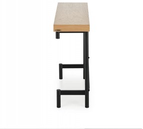 Consola Inferno stejar/negru