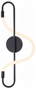 Aplică LED Zuma Line 20006WB-BK BALBO LED/10W/230V 3000/4000/6000K