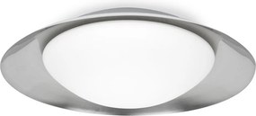 Plafoniera LED moderna SIDE 15W alb/nickel 62141
