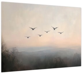 Tablou - Stol de păsări (70x50 cm)