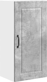 vidaXL Dulap de bucătărie Gri din beton 40 x 31 x 80 cm Lemn compozit