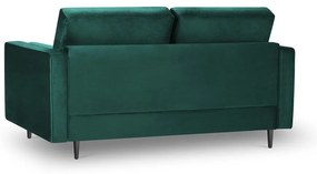 Canapea din catifea Milo Casa Santo, 174 cm, verde petrol