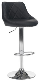 Zondo Scaun tip bar Mariora (negru piele ecologică). 1000121