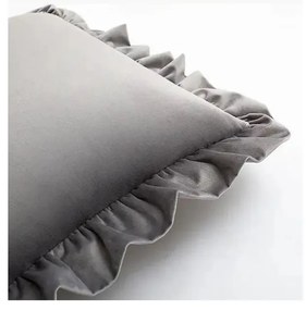 Față de pernă din amestec de bumbac 40x40 cm Ruffled – Mila Home