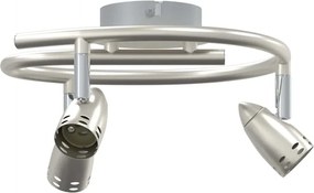 vidaXL Spot de tavan Nichel 27 x 10 x 12 cm Metal