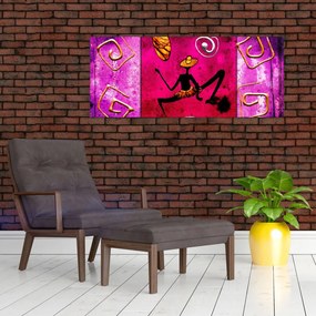 Tablou picturii istorice pe perete (120x50 cm)