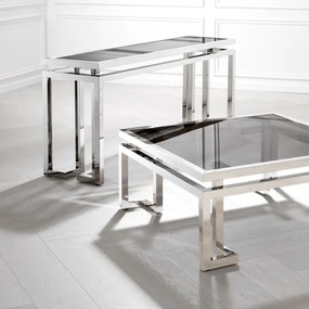 Consola LUX moderna Table Palmer argintiu 108982 HZ